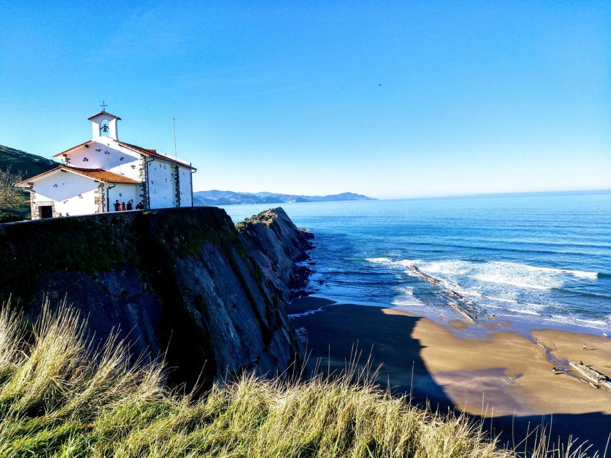 Apartamento Costa II Con Parking Exterior Comunitario Zumaia Exterior photo